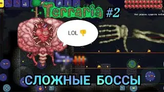 ПЕРВЫЕ БОССЫ И ОЧЕНЬ СЛОЖНЫЙ СКЕЛЕТРОН - ТЕРРАРИЯ МАГ #2 | Террария 1.4