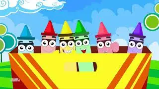 Crayons Colors Song | Learn Colors for Babies | Nursery Rhymes and Kids Songs For Children