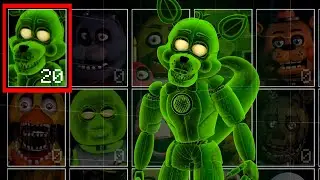 Funtime Foxy got infected with radiation! Radioactive Funtime Foxy! (UCN Mods)