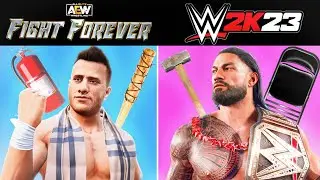 How AEW Fight Forever Owned WWE 2K23