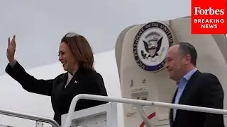 JUST IN: VP Kamala Harris & Second Gentleman Doug Emhoff Arrive in Delaware For Campaign Event