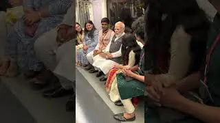 PM Modi makes a special request to fellow commuters on board the Mumbai Metro