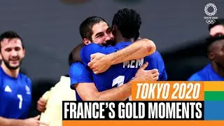 🇫🇷 🥇 Frances gold medal moments at #Tokyo2020 | Anthems