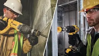 Hammer Drill vs. Rotary Hammer | Differences Between a Hammer Drill and Rotary Hammer