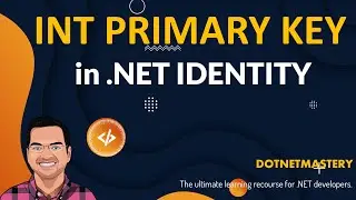 Change .NET Identity Primary Key to INT [.NET 8]