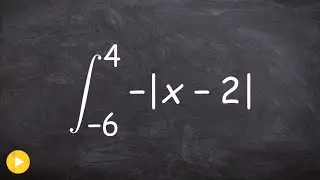How to evaluate the definite integral of absolute value