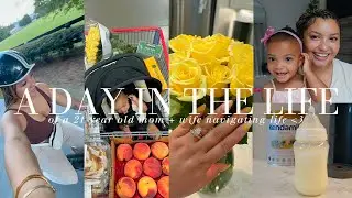 A DAY IN THE LIFE OF A 21 YEAR OLD MOM + WIFE| 2 under 2 + our routine + reality of motherhood &more