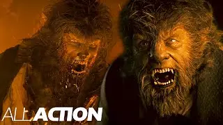 Wolfman vs. Wolfman (Anthony Hopkins vs. Benicio Del Toro) | The Wolfman (2010) | All Action