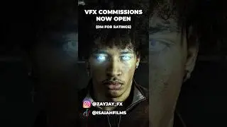 Now Taking Commissions!!! (DM me) #vfx #visualeffects