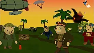 всякие игры PS1 стрелять пиу пиу HOGS OF WAR