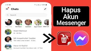 Cara MENGHAPUS Akun Messenger (2024) |  Hapus Akun Messenger