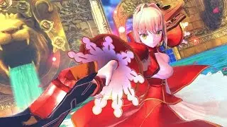 Fate/Extella: The Umbral Star - E3 2016 Gameplay (PS4)