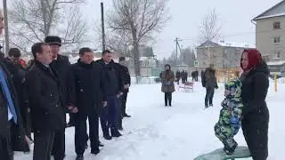 Медведев в Санниково