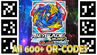 All 600 QR-Codes Beyblades Quadstrike | Все 600 Qr-CODES Бейблэйдов Quadstrike - Beyblade Burst