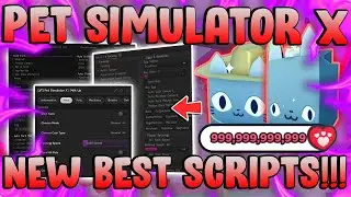 💖UPDATED | Pet Simulator X Script Hack GUI : 💖AutoFarm + Auto Hatch + Inf Coins💖 PASTEBIN 2023