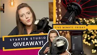 Starter Studio Light Giveaway | The Beginners Studio Photography Kit - All the essentials!