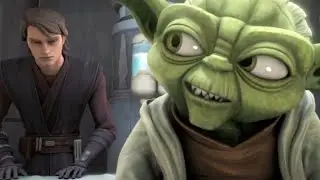 Anakin Helps Yoda Escape the Jedi Council (Extended!) [4K HDR] - Star Wars: The Clone Wars