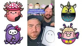 Squishing together Squishmallows! Shorts Compilation (Parts 48-54)