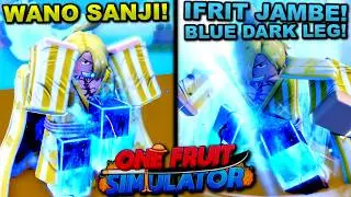 Unlocking Sanji's Infrit Jambe (Blue Demon Leg V4) In Roblox One Fruit    Here's What Happened!