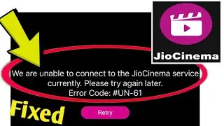 How to Fix Error We are unable to connect to the JioCinema service currently Please try again later