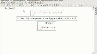 Greens Theorem Example