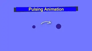 Create a pulsing animation effect with CSS