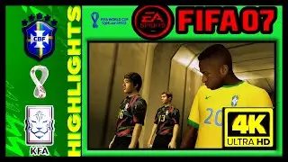 Brazil vs South Korea ➤ FIFA 07 Qatar World Cup 2022 Patch ➤ Subscribe to get this Patch for Free!