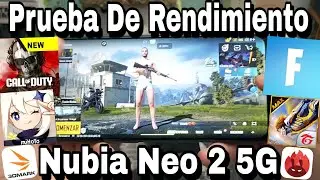 🎮 Nubia NEO 2 5G 🕹️ Prueba De Rendimiento Y Juegos