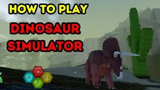 How To Play Roblox Dinosaur Simulator ! Beginners guide