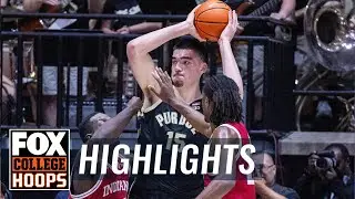 Zach Edey GOES OFF for 26 points in Purdues DOMINANT victory over Indiana | CBB on FOX