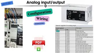 analog plc programming tutorial | fx5u plc analog input programming | mitsubishi analog input |
