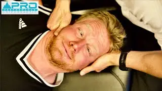 *INTENSE* Neck Y-Strap & Chiropractic Adjustment | Full Visit | by Sports Chiropractor | Dr. Dorsa