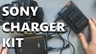 Sony Camera Battery Charger Set by RAVPower (NP-FW50)