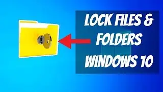 How to Lock a Folder in Windows 10 for Free - Easy and Simple Method!