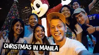 FIRST TIME IN MANILA (JOLLIBEE & CHRISTMAS TIME!)