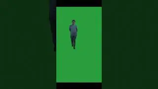 free green screen human walking 