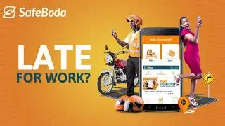 Get there safely and on time with SafeBoda. Download the app now.