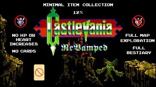 Castlevania ReVamped (PC) - 12% Minimalist Run (15% Items or Less Challenge)