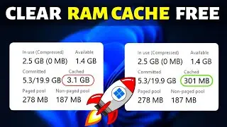 How to Clear RAM Cache in Windows 10/11 (2024) | Speed Up Your Computer Instantly!