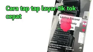 Cara tap tap layar tik tok cepat