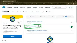 Set Up Visual Studio Code || Quick Start: Lightning Web Components || Salesforce Program 2024