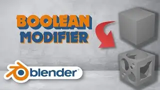 Blender Boolean Modifier Explained | Modifiers Tutorial