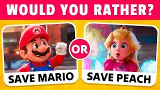 Would You Rather...? Super Mario Bros. Movie 🍄🧐