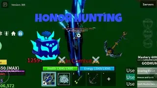 Honor Hunting With Shark Anchor | Mobile Hunt | Blox Fruits