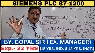 PLC TRAINING - SIEMENS PLC S7 1200 INPUT/OUTPUT /SOURCE/SINK WIRING & PROGRAMMING   IN HINDI PLC 361