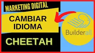 DESCUBRE cómo CAMBIAR IDIOMA A CONSTRUCTOR DE SITIOS WEB CHEETAH DE BUILDERALL EN ESPAÑOL