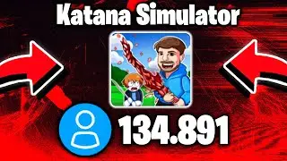 😱ПРОШЕЛ НОВУЮ КРУТУЮ ИГРУ *Katana Simulator* | Roblox!