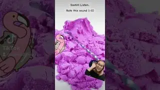 Kinetic sand, the sound of molding and squishing is mesmerizing! 🤩👂🏼 #short#ASMR #kineticsandlove