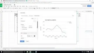 Line thickness - Google sheets video 23