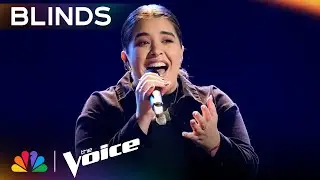 Mafes Spanish Performance of Bésame Mucho Gets All Four Coaches Emotional | Voice Blind Auditions